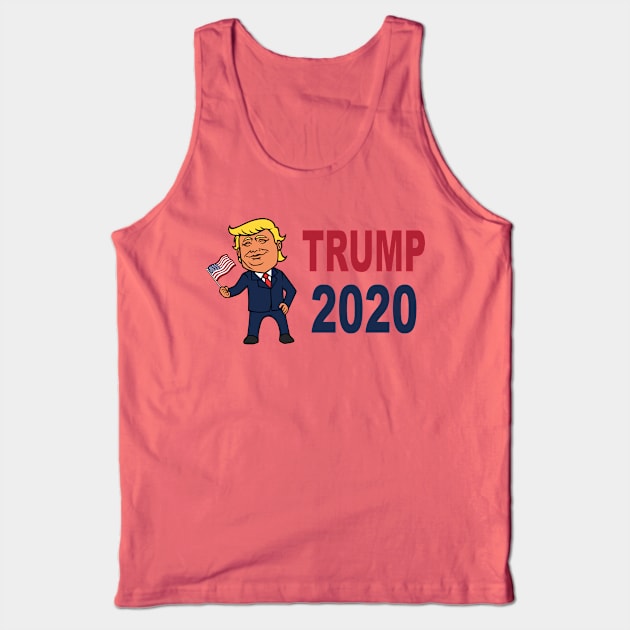 Trump 2020 Tank Top by patrioticdude